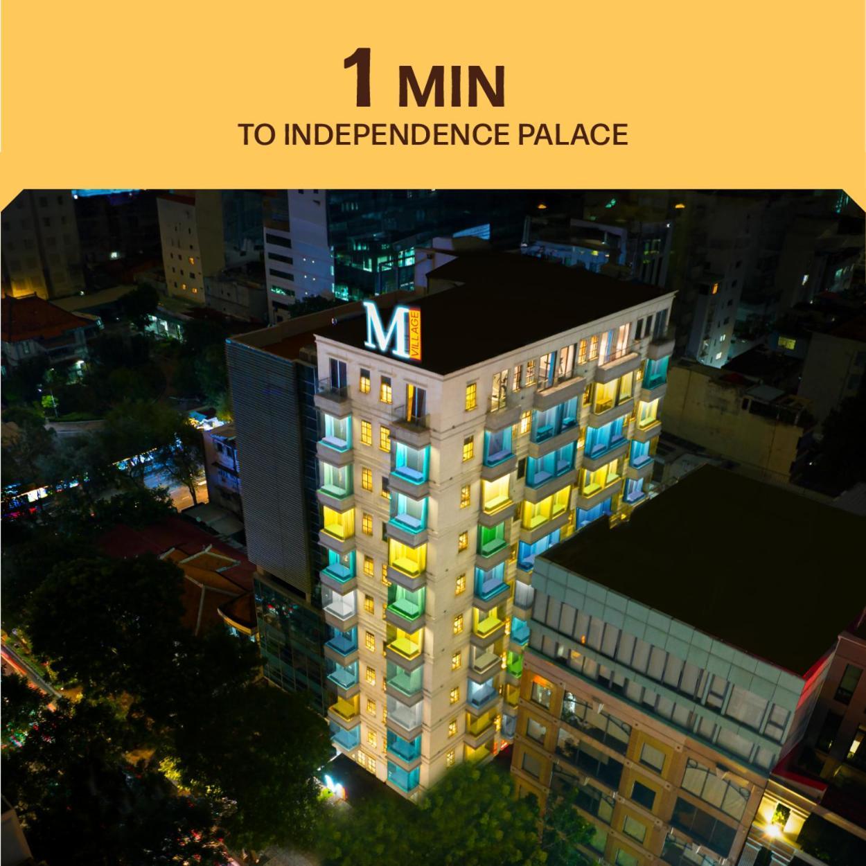 M Village Hotel Tao Dan Park Ho Şi Min Exterior foto